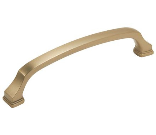 Amerock, Revitalize, 6 5/16" (160mm) Curved Pull, Golden Champagne