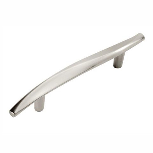 Belwith Hickory, Surge, 3" Wave Bar Pull, Satin Nickel