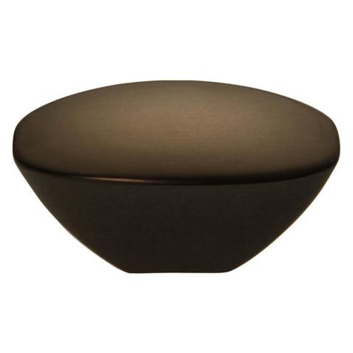 Belwith Hickory, Wisteria, 1 3/4" Oval Knob, Refined Bronze