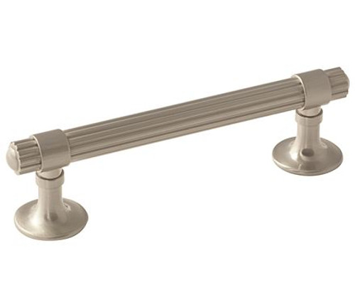 Amerock, Sea Grass, 3 3/4" (96mm) Bar Pull, Satin Nickel