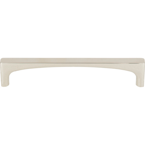 Top Knobs, Grace, Riverside, 5 1/16" (128mm) Square End Pull, Polished Nickel