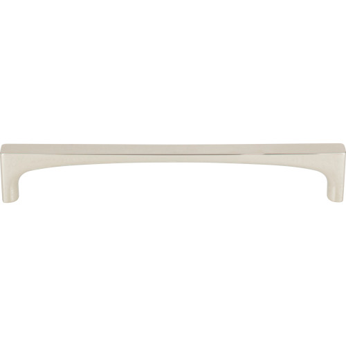 Top Knobs, Grace, Riverside, 6 5/16" (160mm) Square End Pull, Polished Nickel
