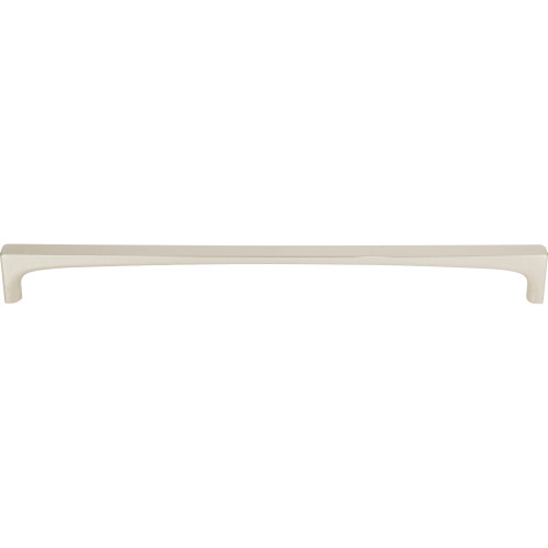 Top Knobs, Grace, Riverside, 8 13/16" (224mm) Square End Pull, Polished Nickel