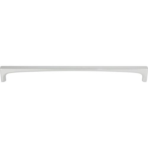 Top Knobs, Grace, Riverside, 8 13/16" (224mm) Square End Pull, Polished Chrome