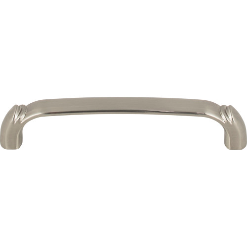 Top Knobs, Grace, Pomander, 5 1/16" (128mm) Curved Pull, Brushed Satin Nickel