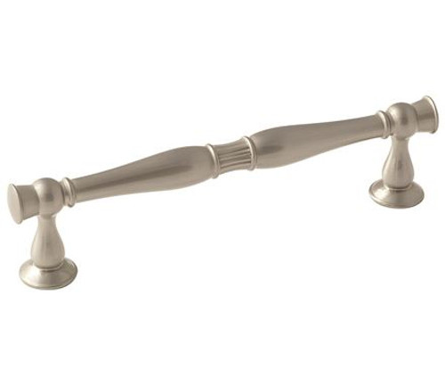 Amerock, Crawford, 5 1/16" (128mm) Bar Pull, Satin Nickel