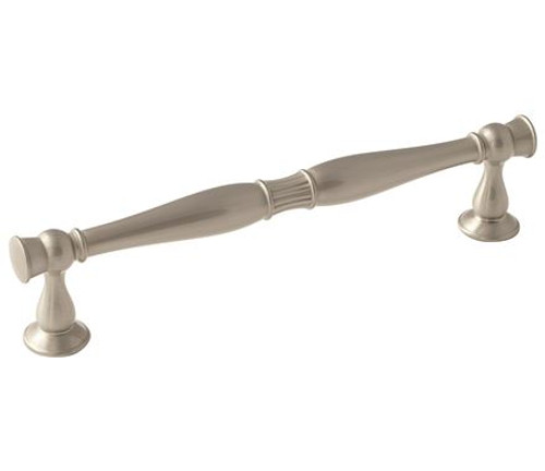 Amerock, Crawford, 6 5/16" (160mm) Bar Pull, Satin Nickel