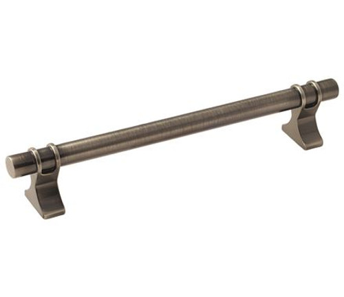 Amerock, Davenport, 6 5/16" (160mm) Bar Pull, Gunmetal