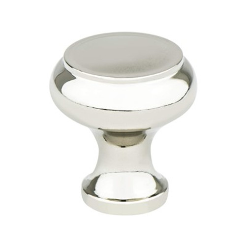 Berenson, Designers Group Ten, 1 1/4" Round Knob, Polished Nickel