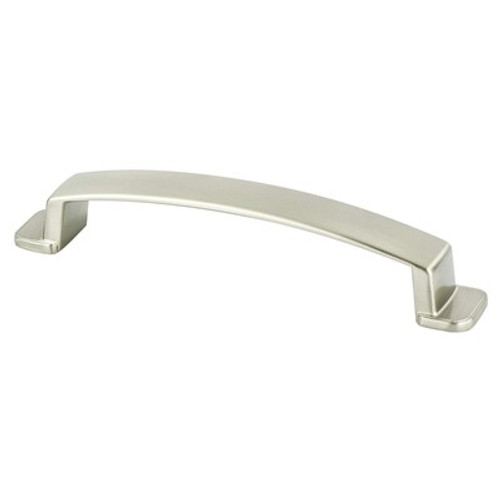 Berenson, Oasis, 5 1/16" (128mm) Curved Pull, Brushed Nickel