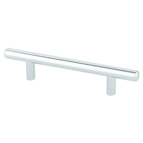 Berenson, Tempo, 3 3/4" (96mm) Bar Pull, Polished Chrome