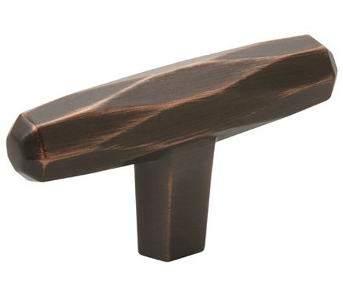 Amerock, St Vincent, 2 1/2" Length Pull Knob, Oil Rubbed Bronze