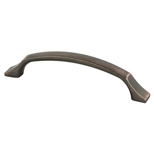 Berenson, Epoch Edge, 5 1/16" (128mm) Curved Pull, Verona Bronze