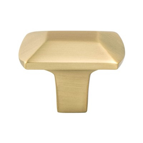 Berenson, Laura, 1 7/16" Rectangle Knob, Modern Brushed Gold