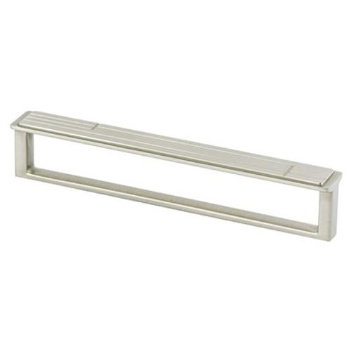 Berenson, Oak Park, 6 5/16" (160mm) Straight Pull, Brushed Nickel