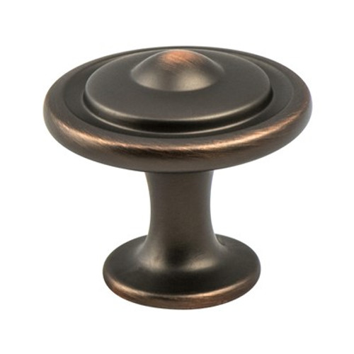 Berenson, Traditional Advantage Three, 1 1/4" Round Knob, Verona Bronze