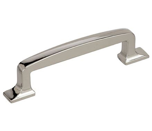 Amerock, Westerly, 3 3/4" (96mm) Straight Pull, Polished Nickel