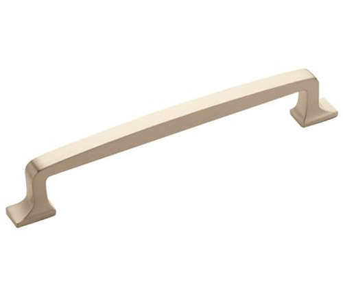 Amerock, Westerly, 6 5/16" (160mm) Straight Pull, Satin Nickel Amerock, Westerly, 6 5/16" (160mm) Straight Pull, Satin Nickel