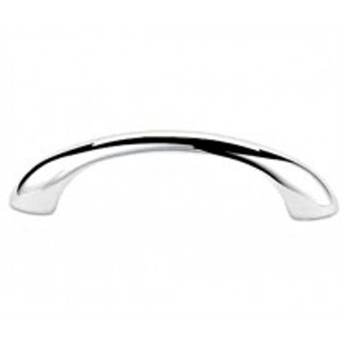 Alno, C855 Series, 3 1/2" Curved Pull, Polished Chrome