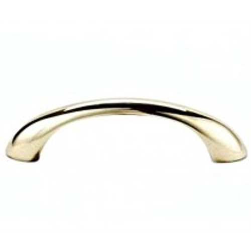 Alno, C855 Series, 6" Curved Pull, Polished Antique