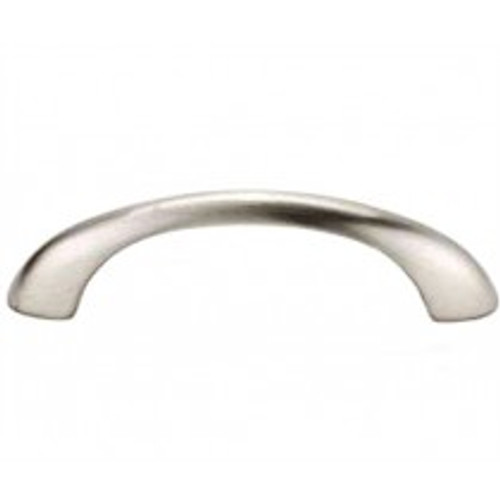Alno, C855 Series, 6" Curved Pull, Satin Nickel