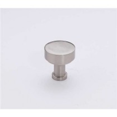 Alno, Moderne, 3/4" Round Knob, Satin Nickel