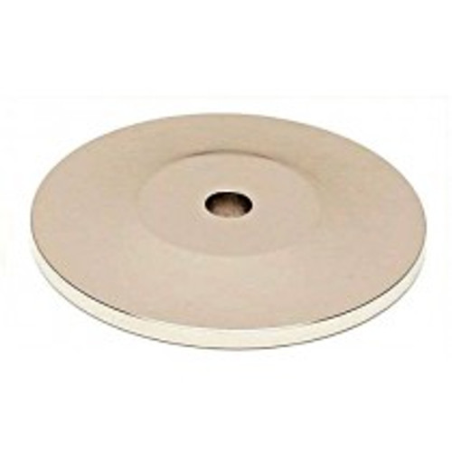 Alno, Knobs, 1 3/4" Round Knob Backplate, Polished Nickel