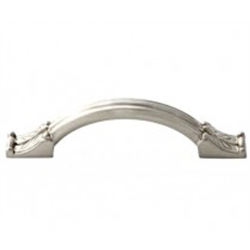 Alno, Fiore, 3" Curved Pull, Satin Nickel