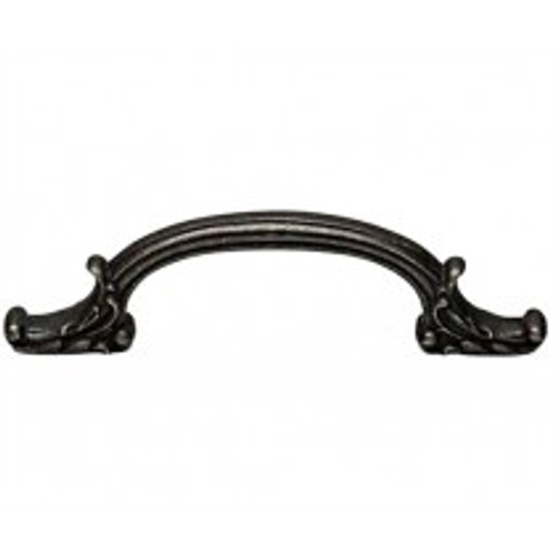 Alno, Ornate, 4 3/4" Center Curved Pull, Barcelona