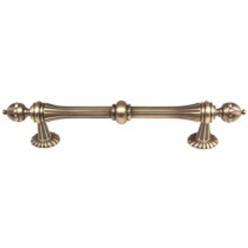 Alno, Ornate, 6" Straight Bar Pull, Antique English