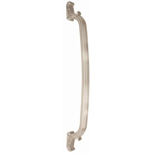 Alno, Ornate, 8" Curved Appliance Pull, Satin Nickel
