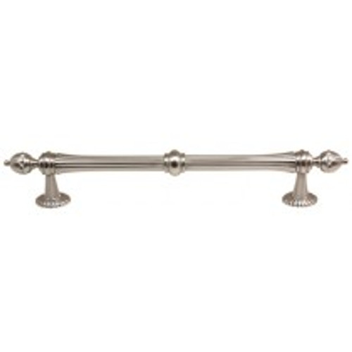 Alno, Ornate, 8" Bar Appliance Pull, Satin Nickel