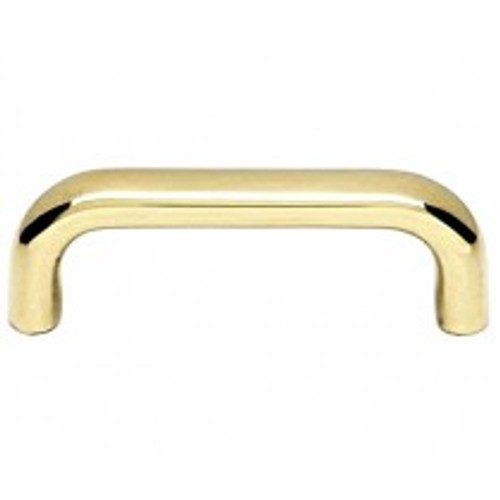 Alno, Pulls, 3" Straight Pull, Polished Brass