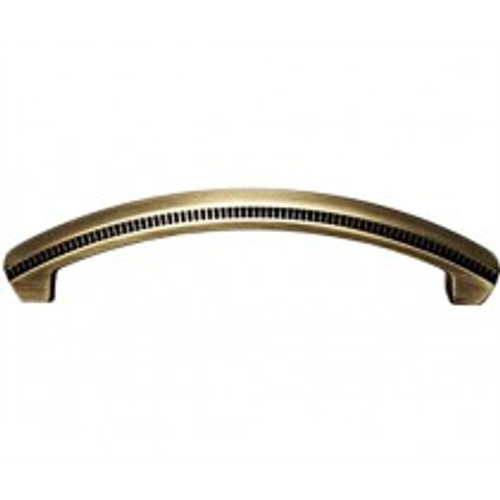 Alno, Regal, 4" Curved Pull, Antique English Matte