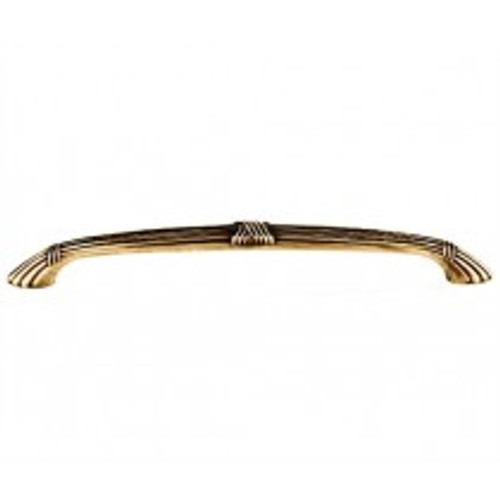 Alno, Ribbon and Reed, 18" 18" Appliance Pull, Polished Antique