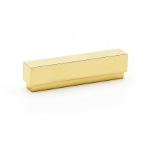 Alno, Simplicity, 3 1/2" Straight Pull, Polished Brass