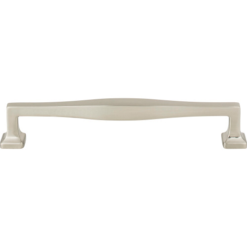 Atlas Homewares, Kate, 6 5/16" (160mm) Straight Pull, Brushed Nickel