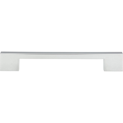 Atlas Homewares, Thin Square, 7 9/16" (192mm) Square Ended Pull, Polished Chrome
