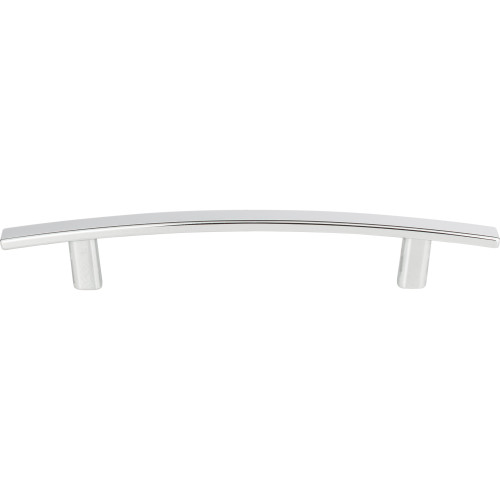 Atlas Homewares, Successi, 5 1/16" (128mm) Curved Bar Pull, Polished Chrome