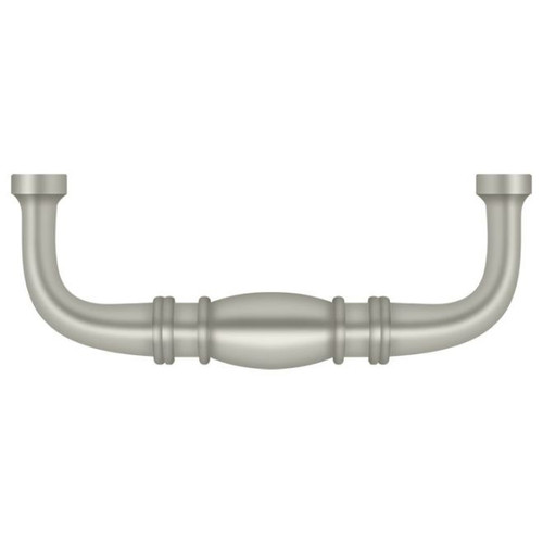 Deltana, 3" Straight Pull, Brushed Nickel