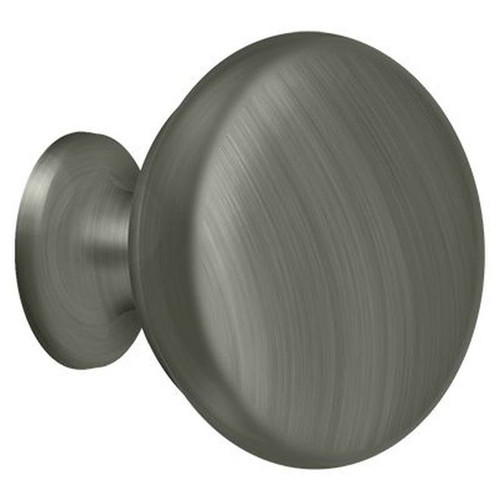 Deltana, 1 1/4" Round Knob, Antique Nickel