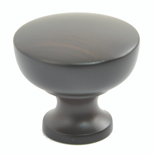 Rusticware, 1 1/8" Round Flat Top Knob, Oil Rubbed Bronze