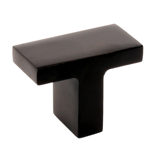 Rusticware, 3/4" x 1 1/2" T Knob, Oil Rubbed Bronze