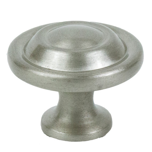 Rusticware, 1 5/16" Ringed Knob, Satin Nickel