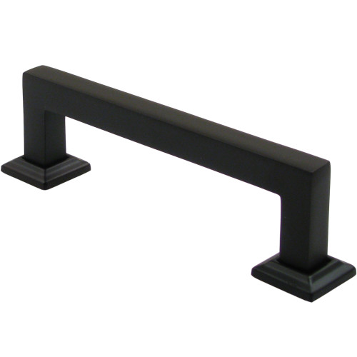 Rusticware, 4" Square End Pull, Oil Rubbed Bronze