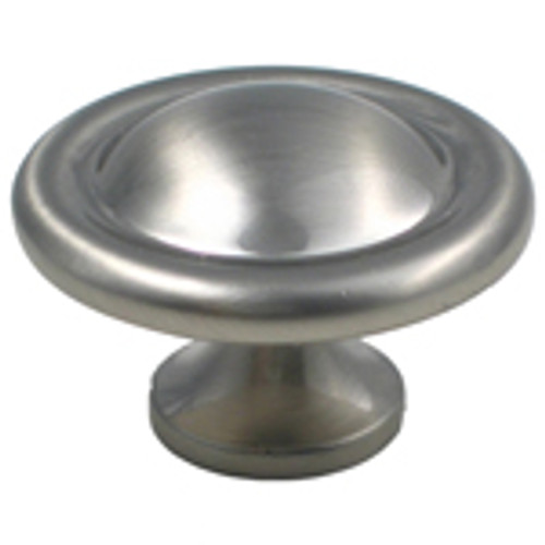 Rusticware, 1 1/2" Dome Top Round Knob, Satin Nickel