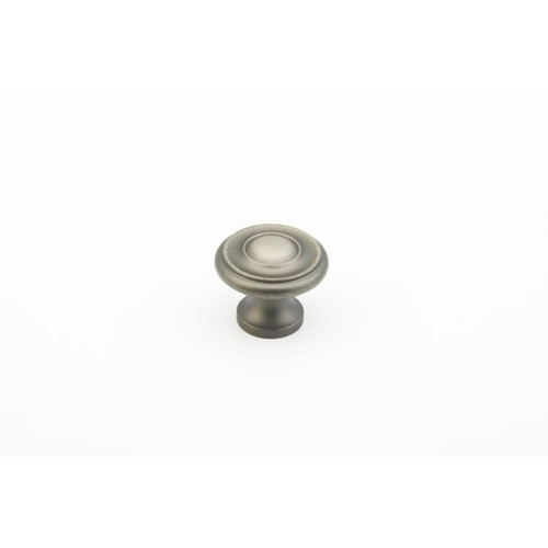 Schaub and Company, Traditional, 1 1/4" Round Knob, Antique Nickel