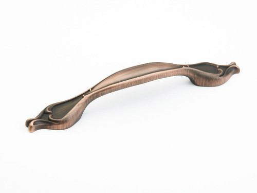 Schaub and Company, French Farm, 3 3/4" (96mm) Curved Pull, Empire Bronze