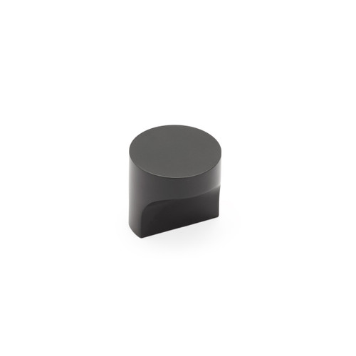 Schaub and Company, Haniburton, 1 1/4" Round Pull Knob, Matte Black