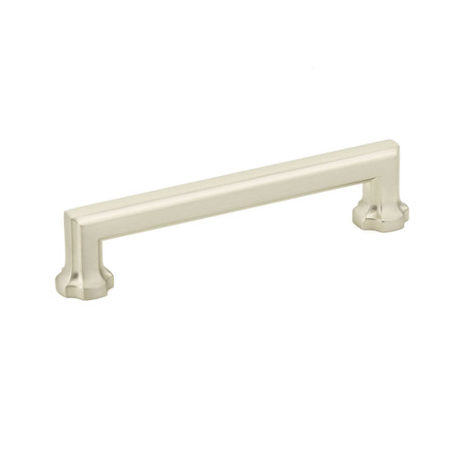 Schaub and Company, Empire, 5" Straight Pull, Satin Nickel